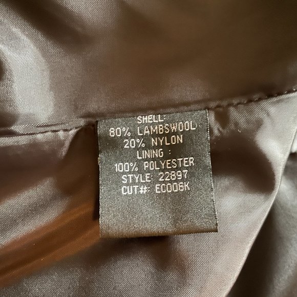 Kristen Blake Brown Wool Coat - Picture 10 of 16